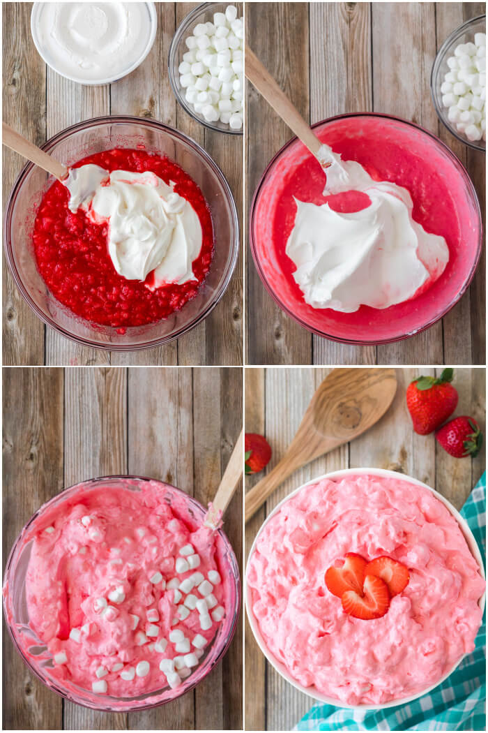 HOW TO MAKE STRAWBERRY FLUFF