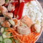 SALMON RICE BOWL