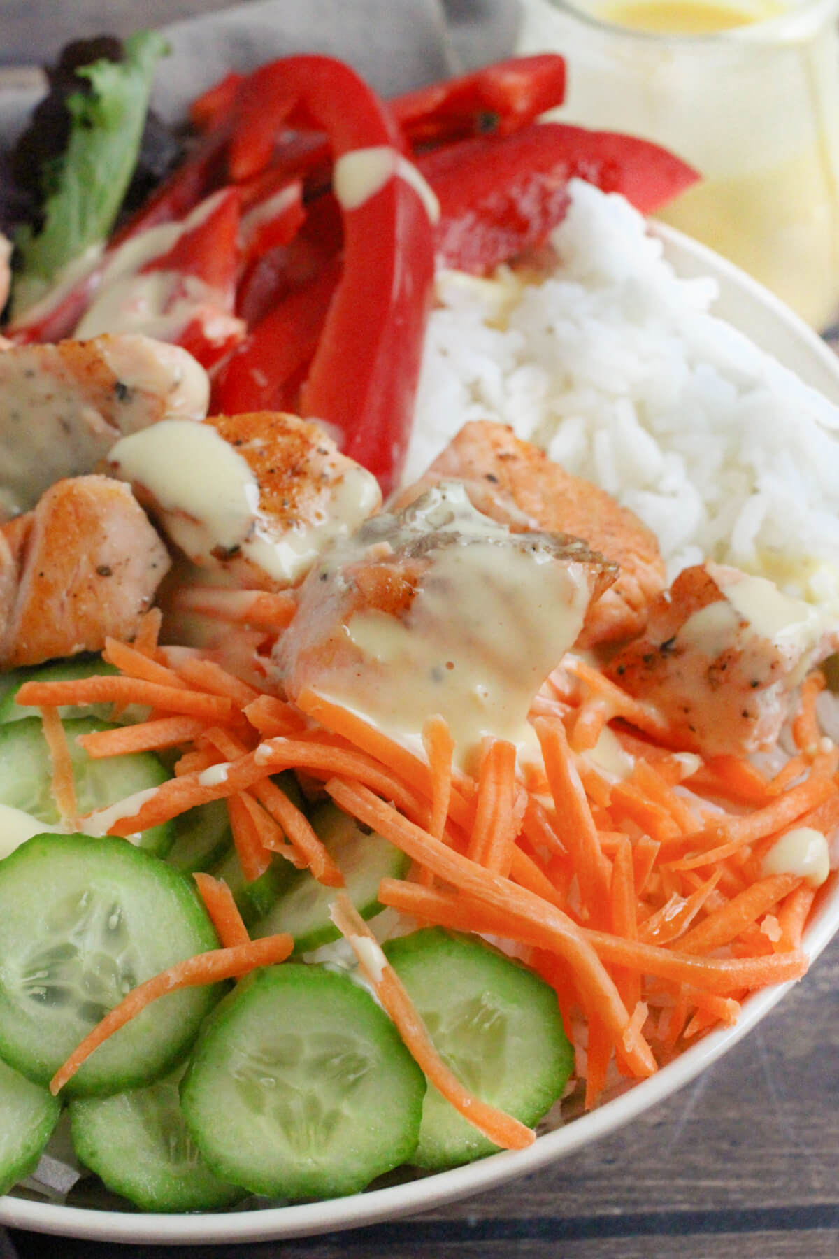 SALMON RICE BOWL RECIPE