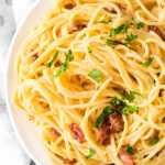 SPAGHETTI WITH CARBONARA