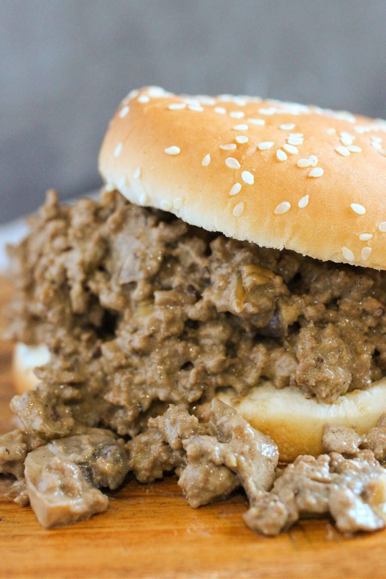 BEEF STROGANOFF SLOPPY JOES
