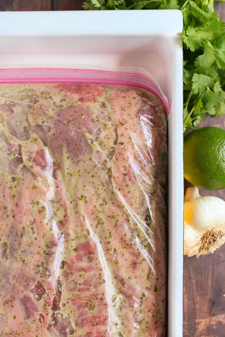 CILANTRO LIME STEAK MARINADE