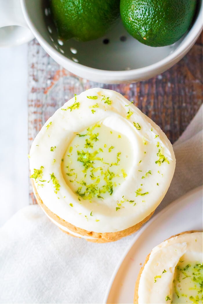 FROSTED KEY LIME PIE COOKIES