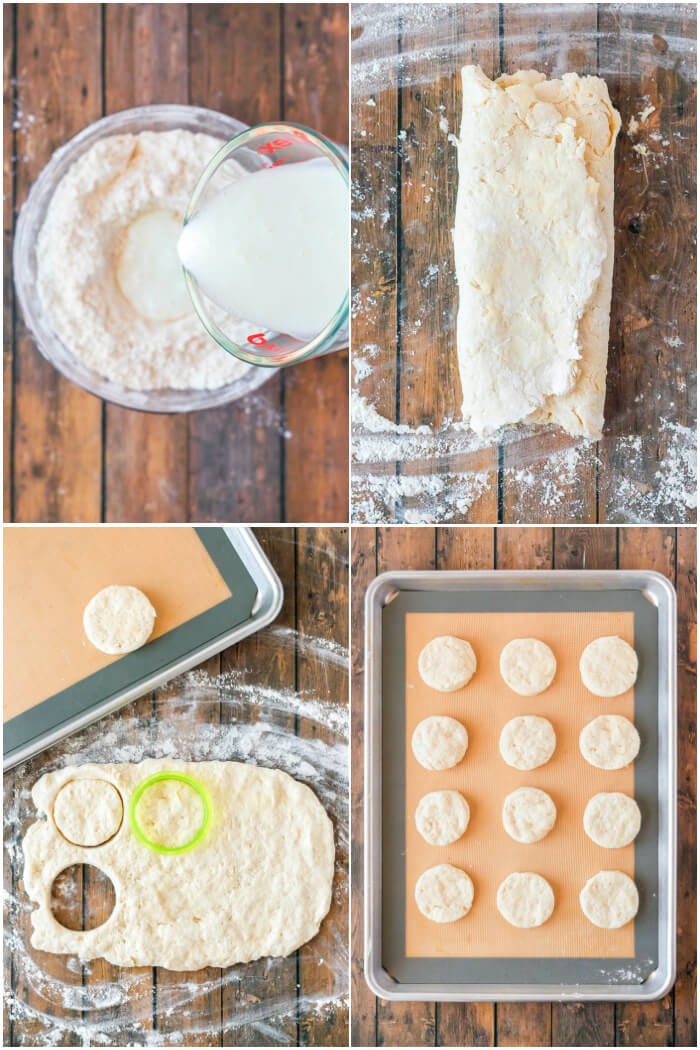 HOW TO MAKE BUTTERMILK BISCUITS