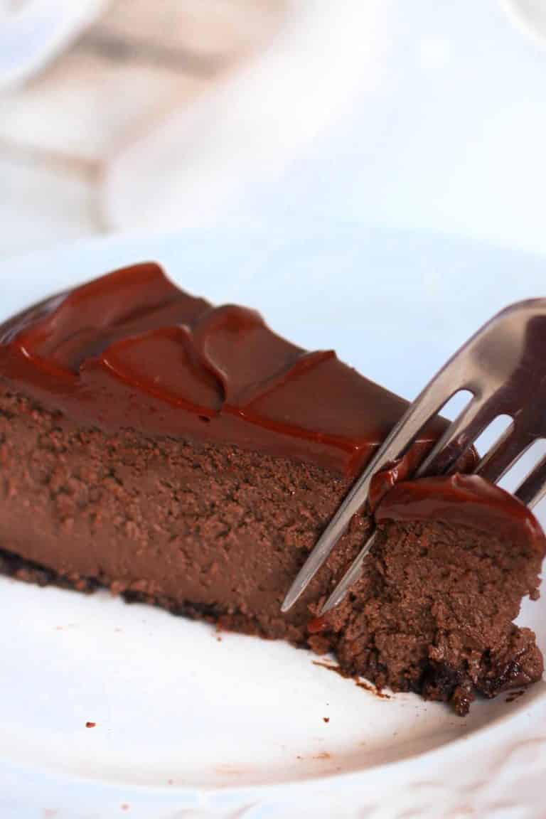 CHOCOLATE GANACHE CHEESECAKE