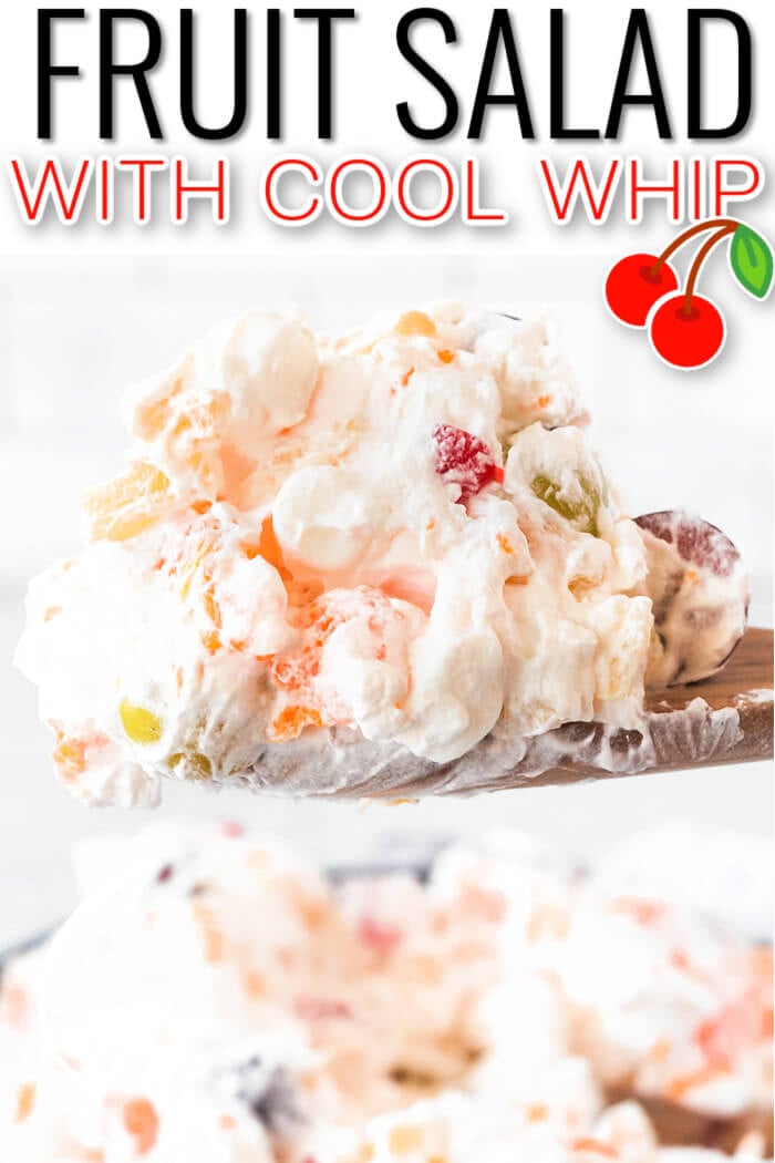 EASY FRUIT SALAD WITH COOL WHIP