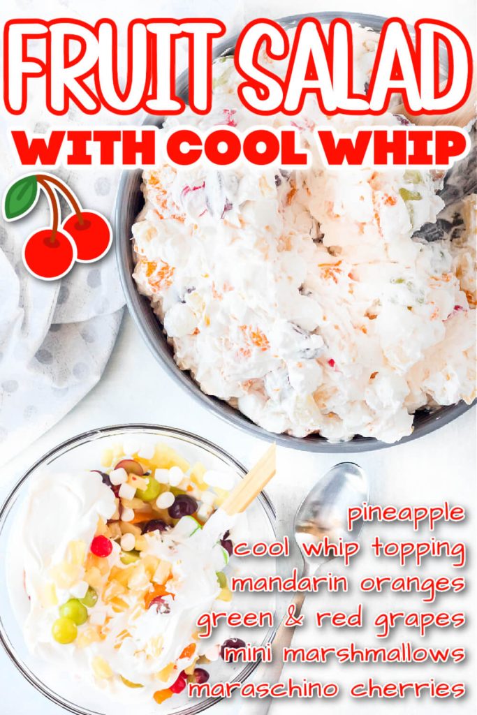 FRUIT SALAD WITH COOL WHIP