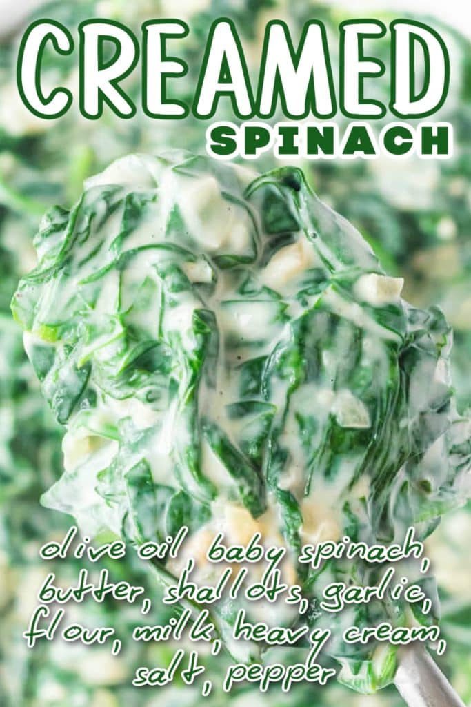 CREAMED SPINACH