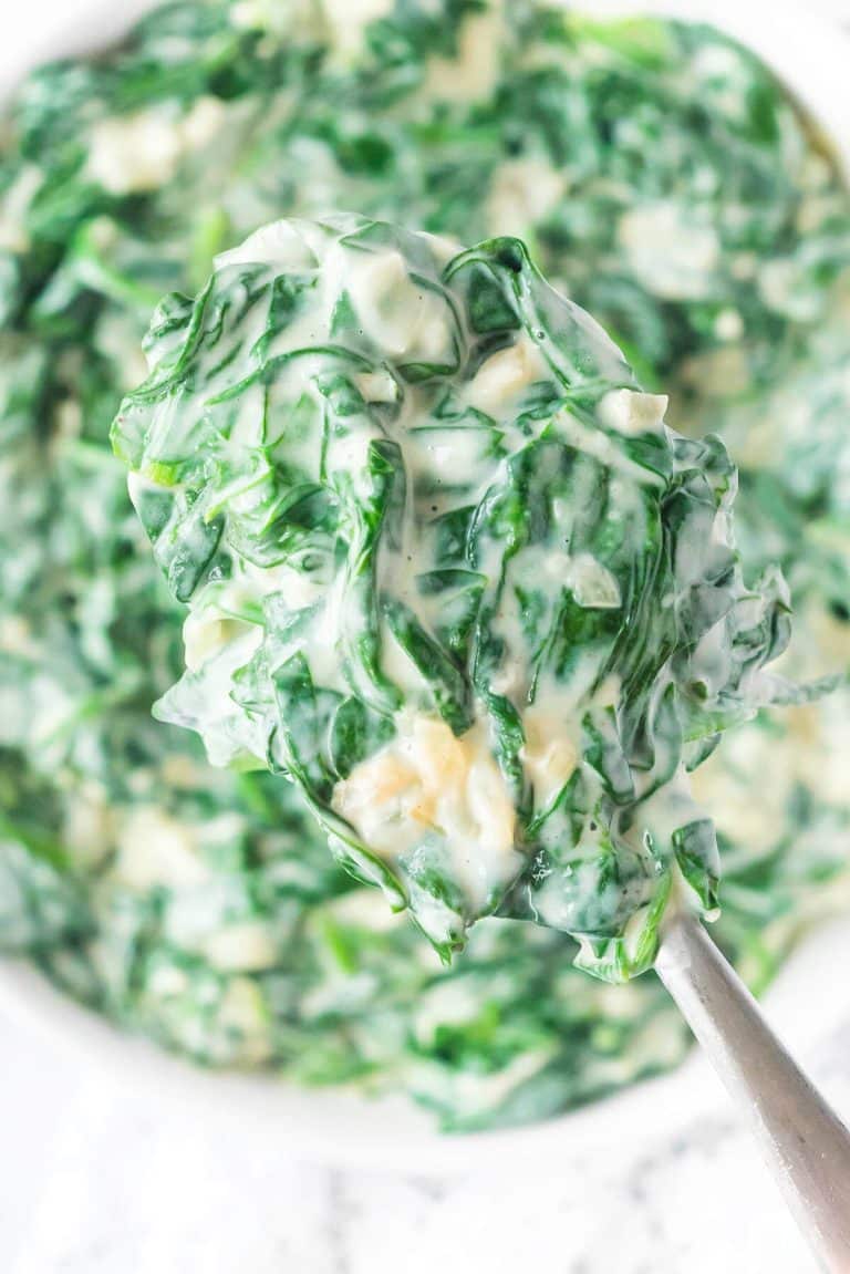 CREAMED SPINACH