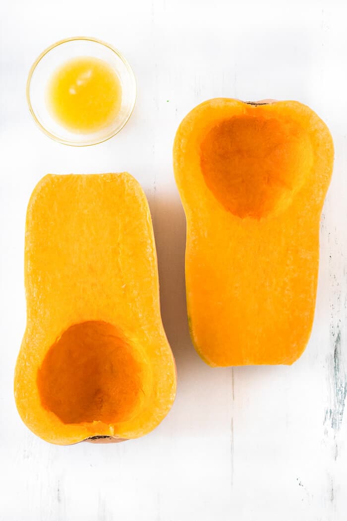 HOW TO WHOLE ROAST A BUTTERNUT SQUASH