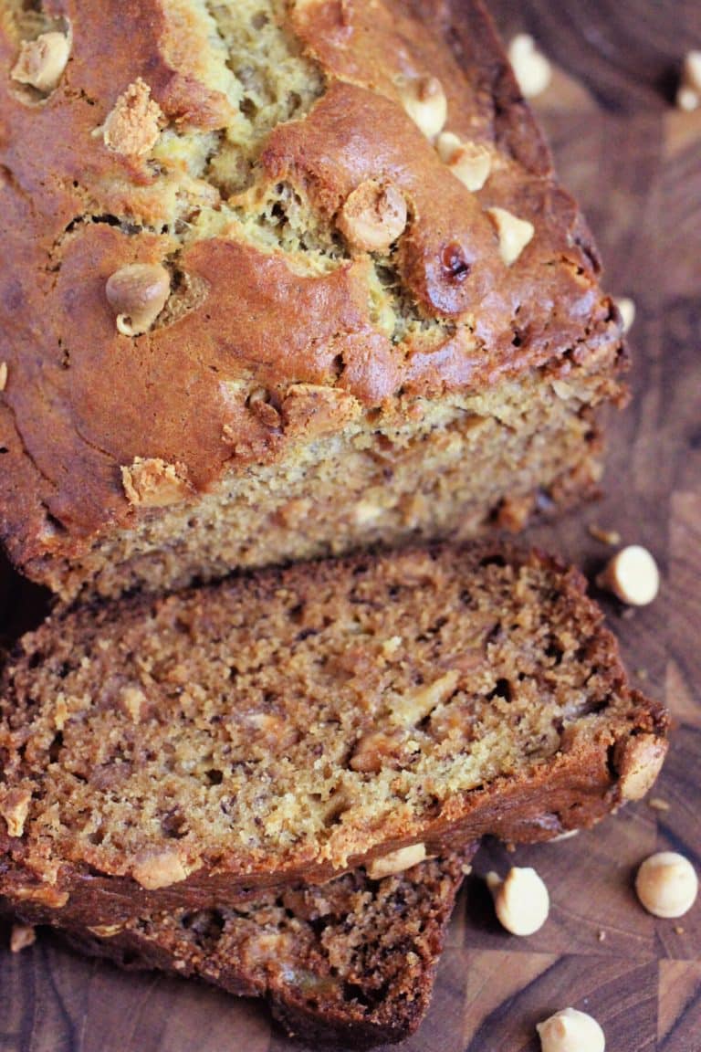 PEANUT BUTTER BANANA BREAD