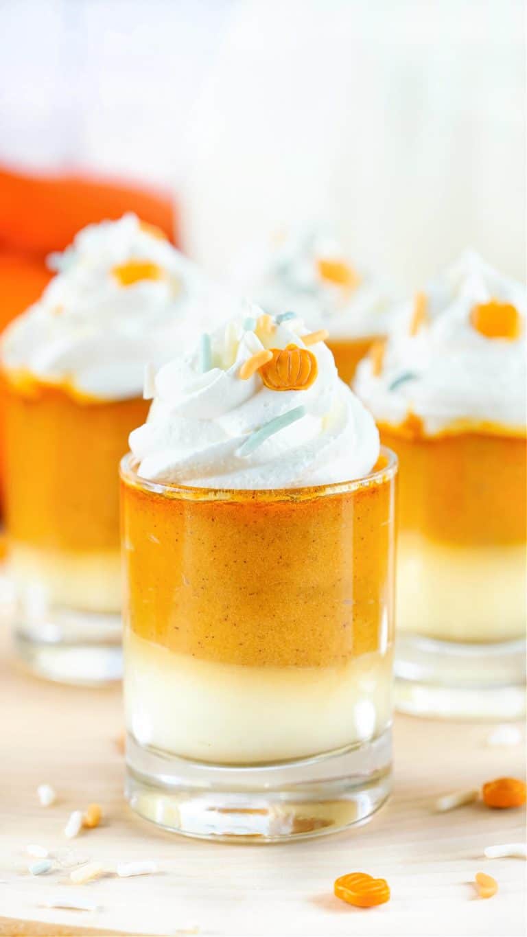 PUMPKIN PIE PUDDING SHOTS