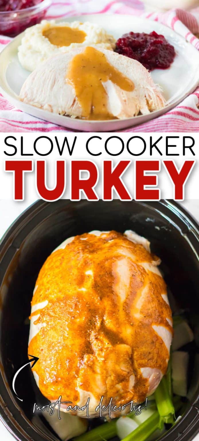 Slow Cooker Turkey Breast - Mama Loves Food