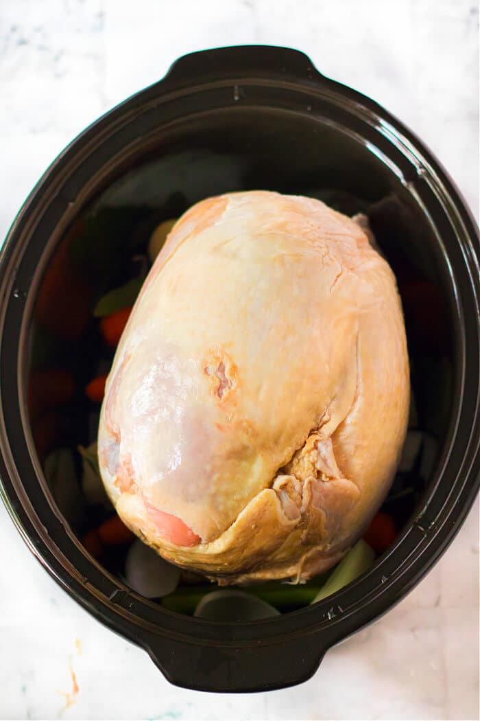 HOW TO COOK A TURKEY BREAST IN THE CROCK POT