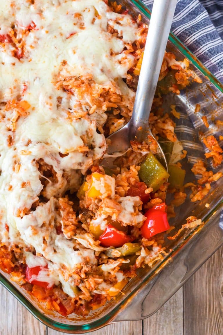STUFFED PEPPER CASSEROLE