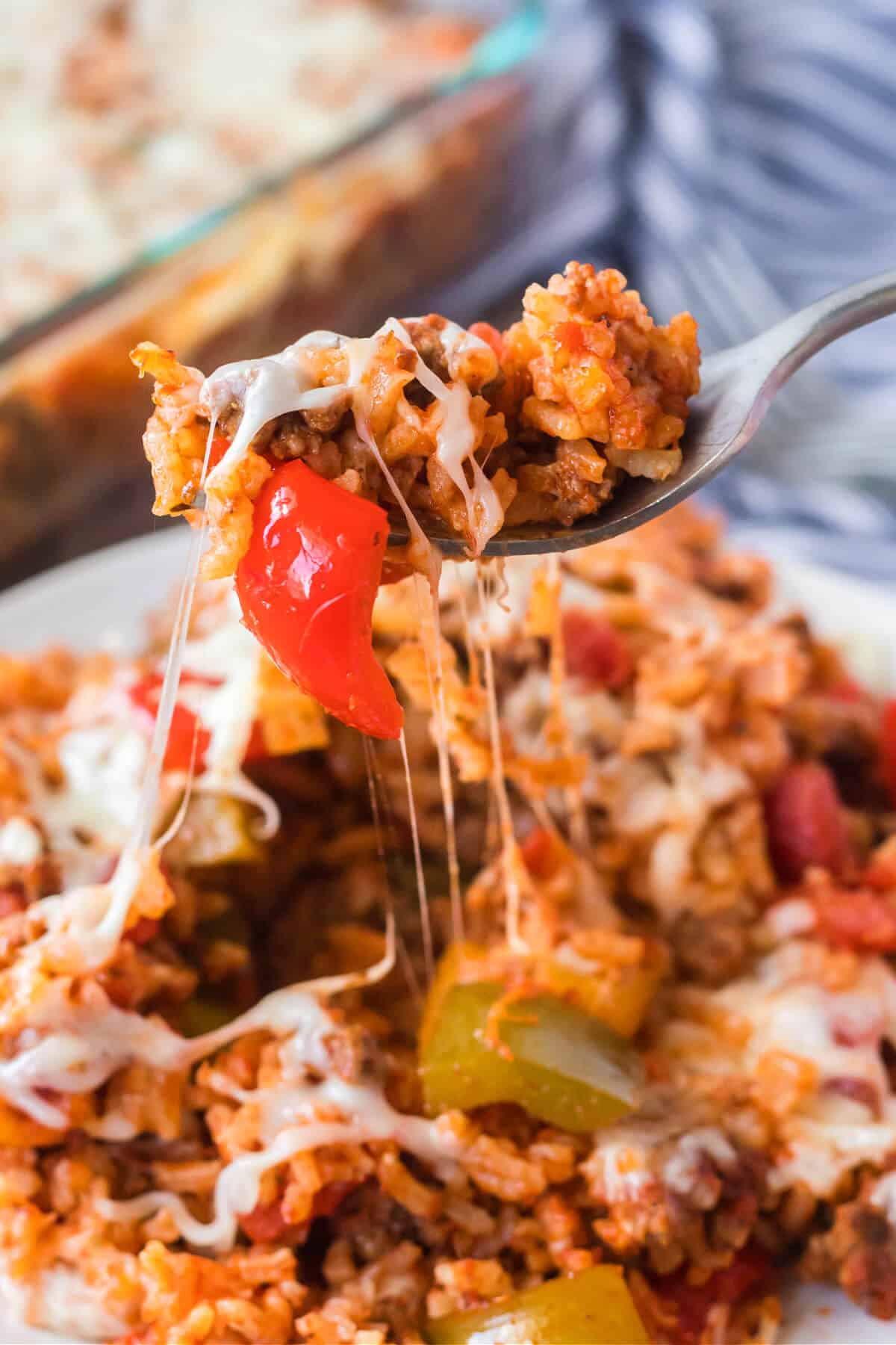 UNSTUFFED PEPPER CASSEROLE RECIPE