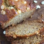 WHITE CHOCOLATE BANANA BREAD