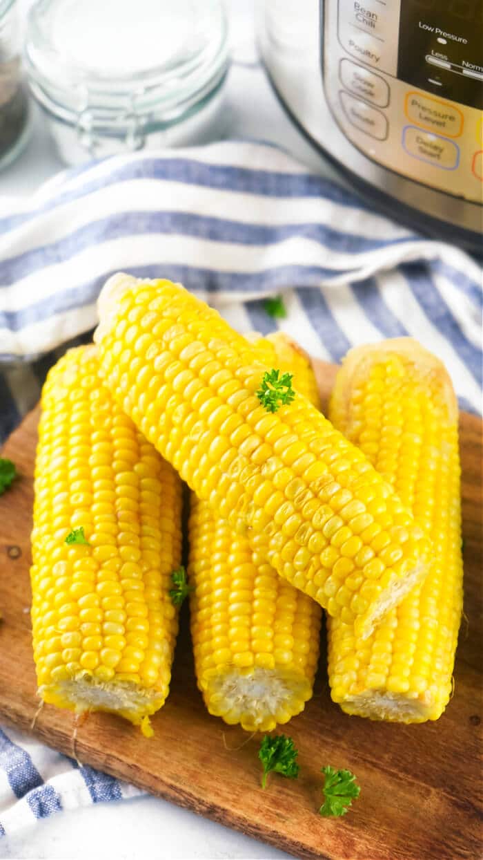 CORN ON THE COB IN INSTANT POT