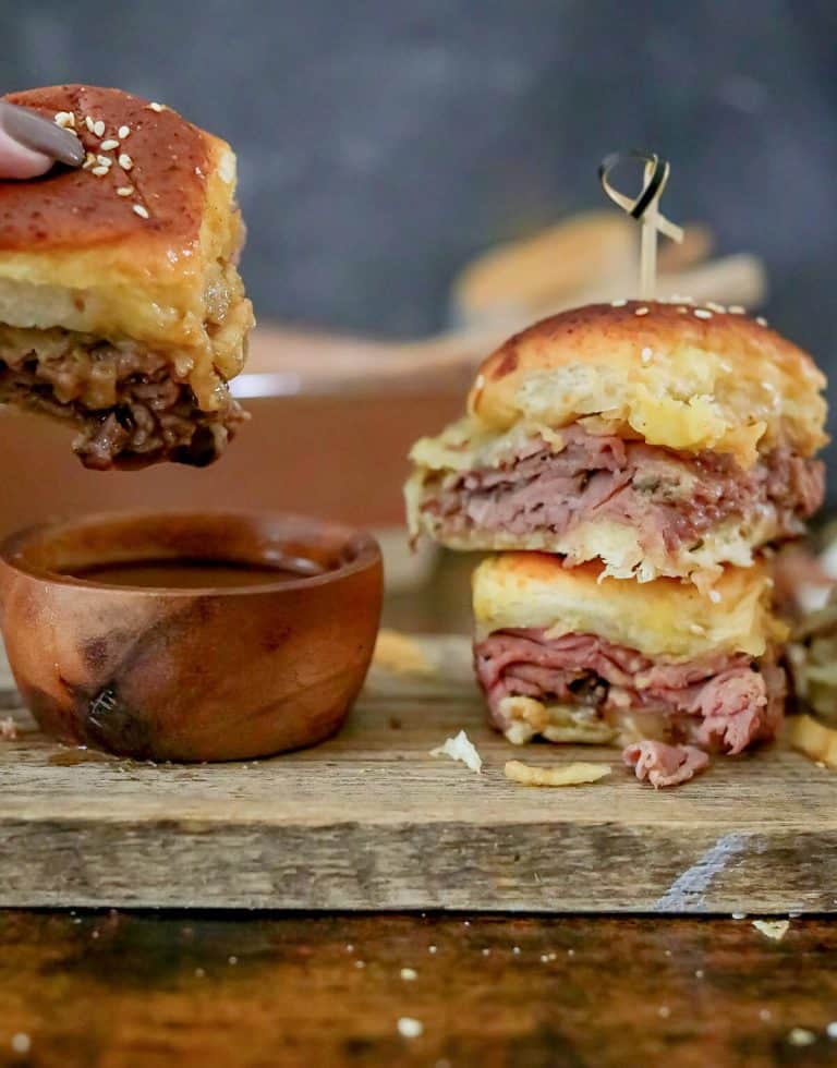 FRENCH DIP SLIDERS