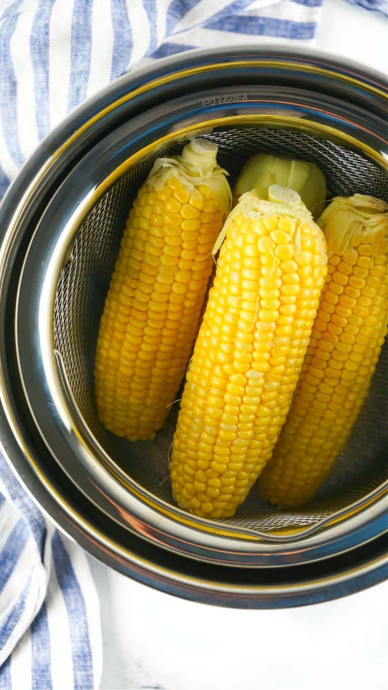 INSTANT POT CORN ON THE COB