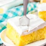LEMON JELLO POKE CAKE