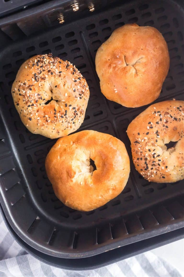 2 INGREDIENT AIR FRYER BAGELS