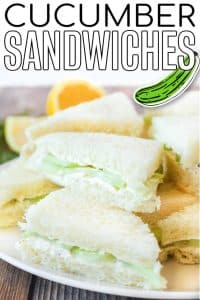 Cucumber Sandwiches - Mama Loves Food