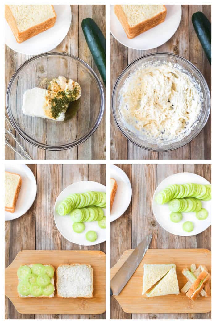 HOW TO MAKE CUCUMBER SANDWICHES