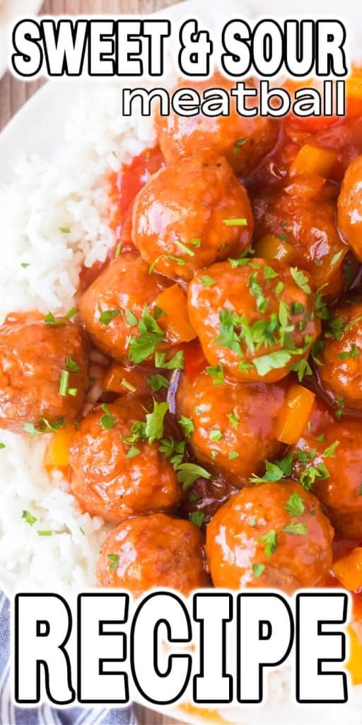 BEST SWEET AND SOUR MEATBALLS RECIPE