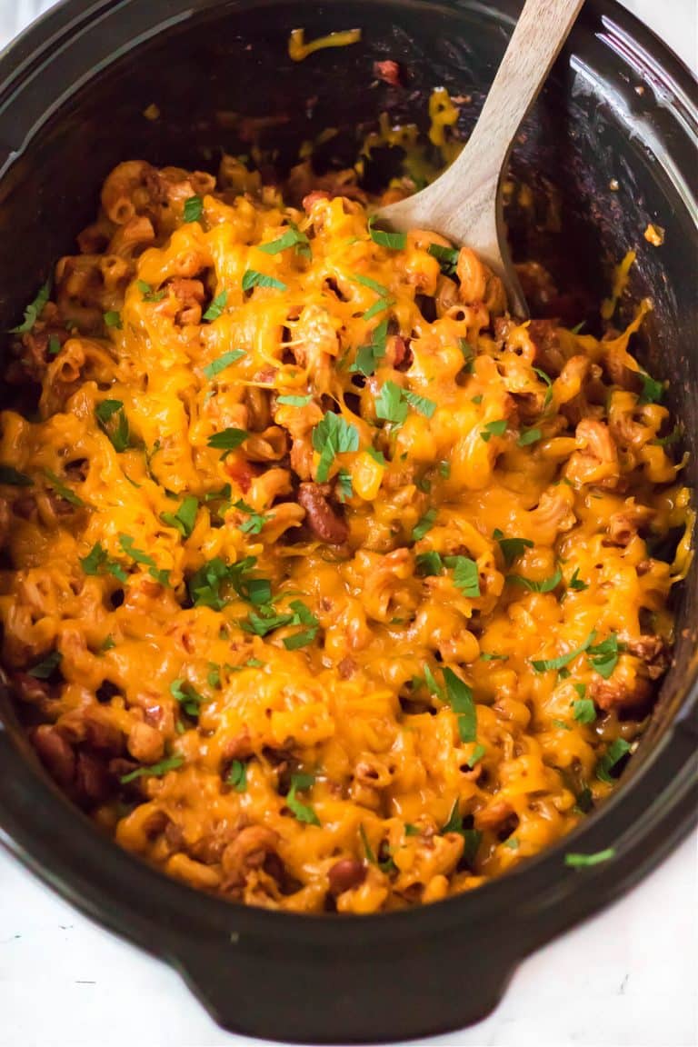 CROCK POT CHILI MAC
