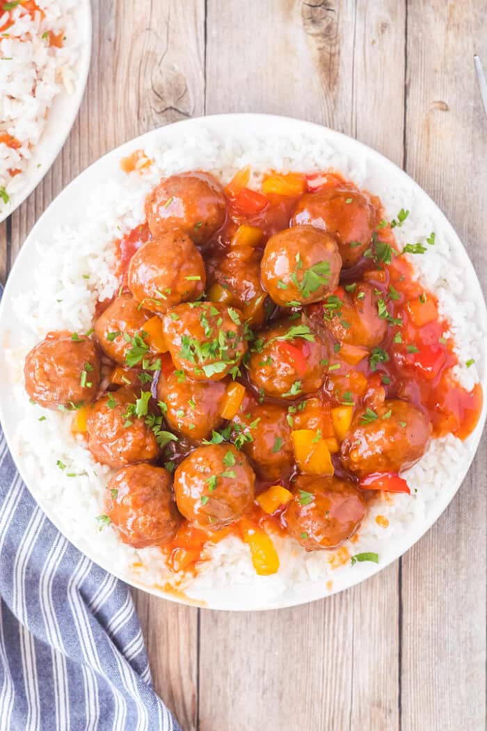SWEET AND SOUR JELLY MEATBALL RECIPE