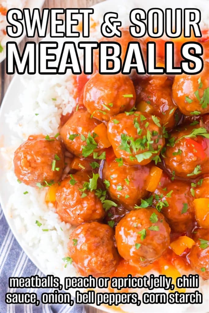 SWEET AND SOUR MEATBALLS