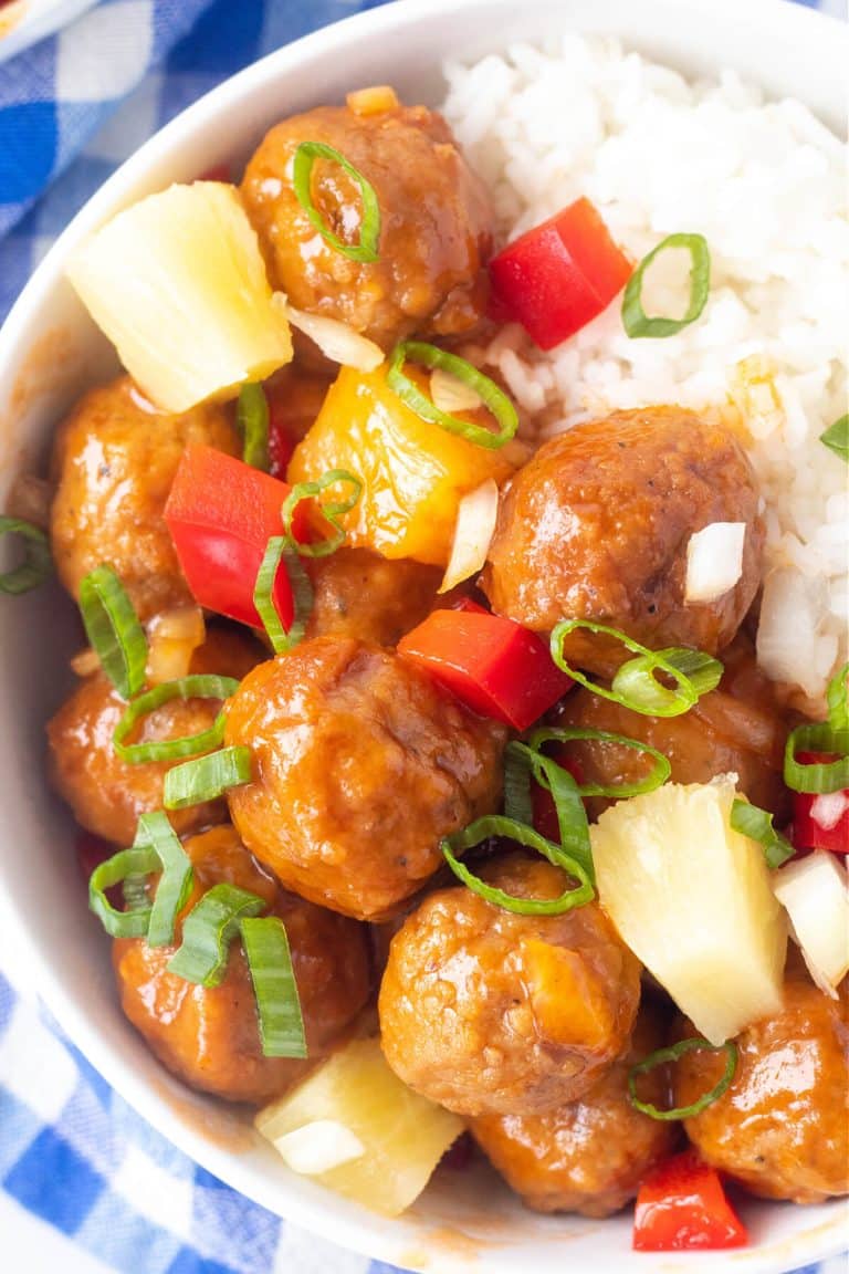 HAWAIIAN MEATBALLS