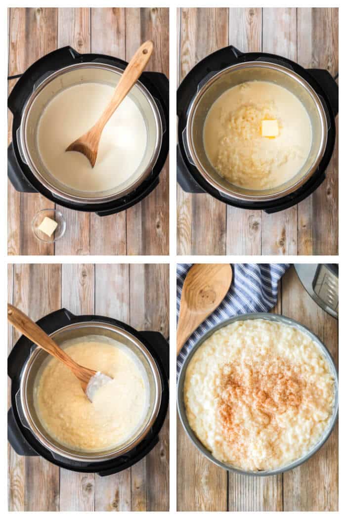 HOW TO MAKE INSTANT POT RICE PUDDING