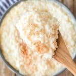 INSTANT POT RICE PUDDING