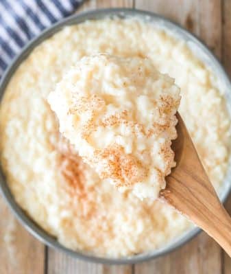 INSTANT POT RICE PUDDING