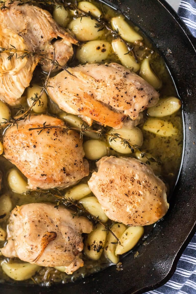 40 CLOVE GARLIC CHICKEN RECIPE