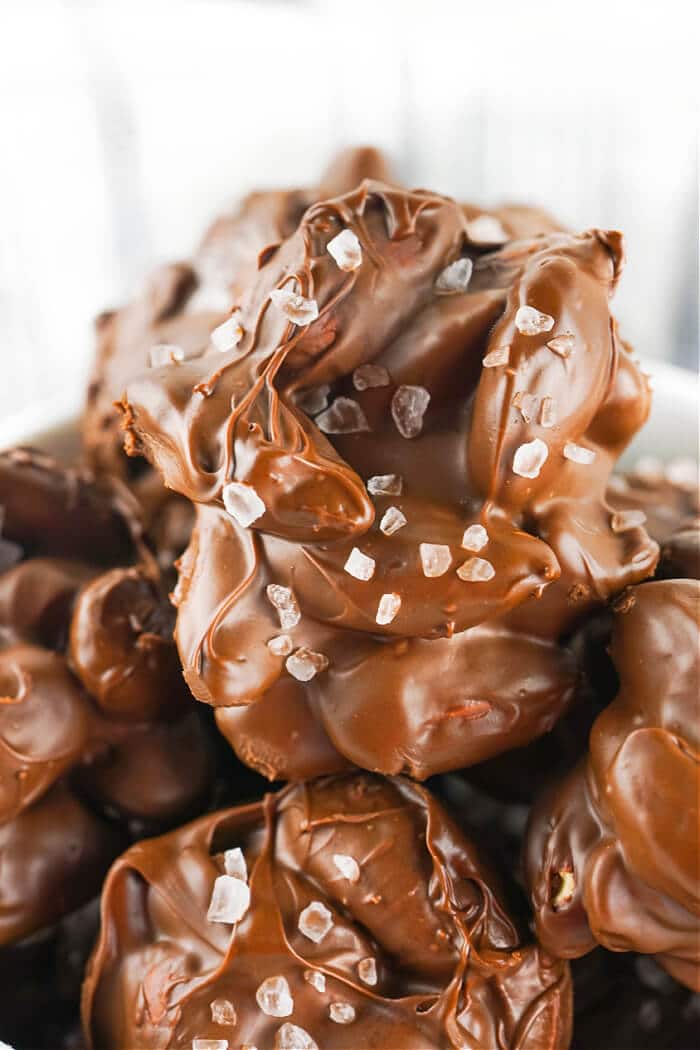 CHOCOLATE ALMOND CLUSTERS