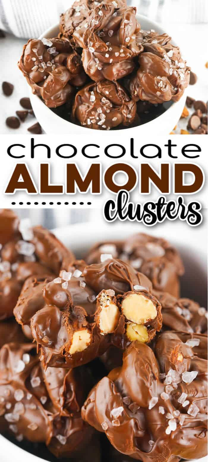 EASY CHOCOLATE ALMOND CLUSTERS