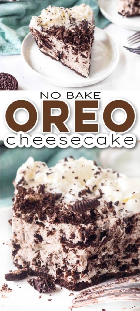 EASY NO BAKE OREO CHEESECAKE RECIPE