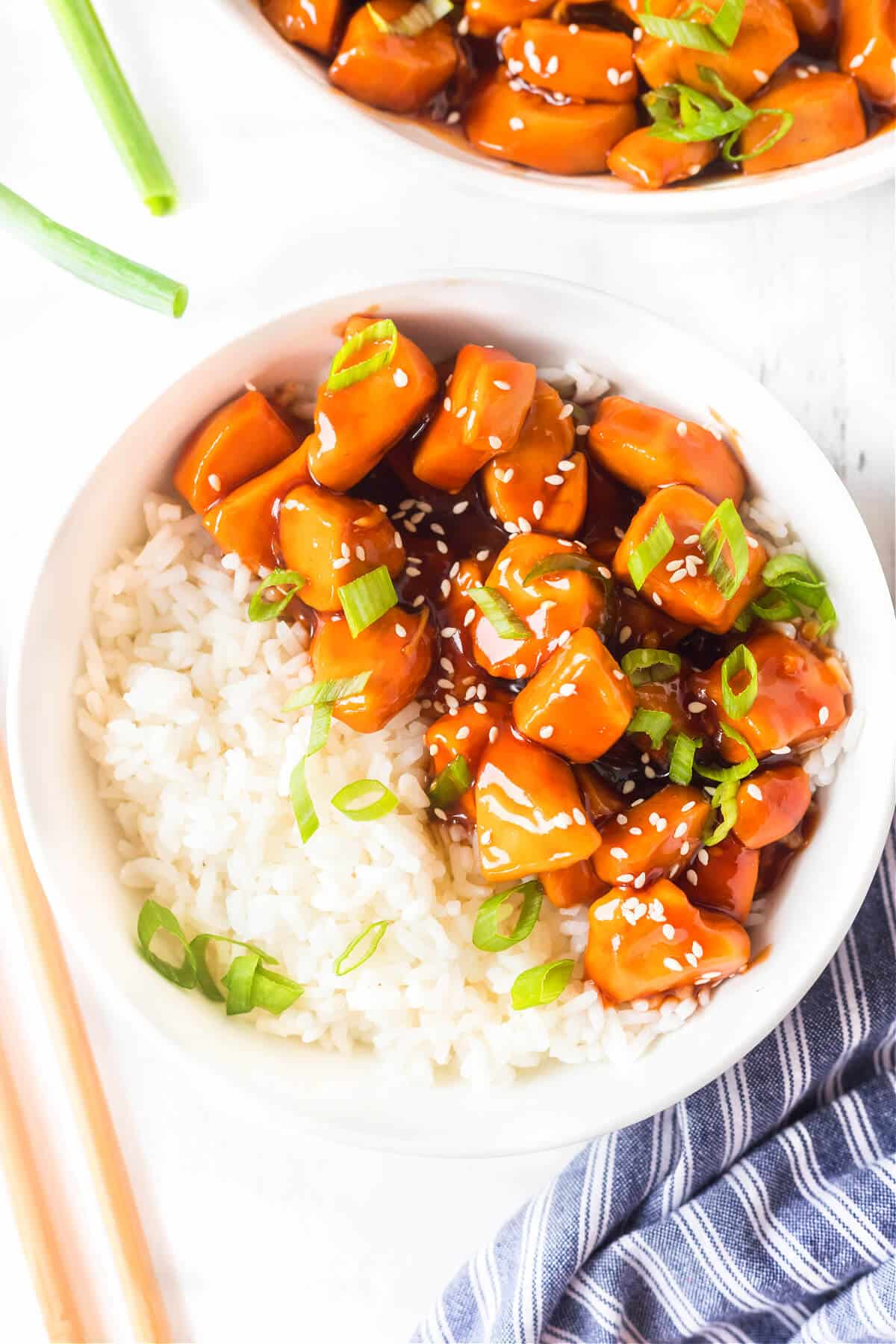 QUICK BOURBON CHICKEN