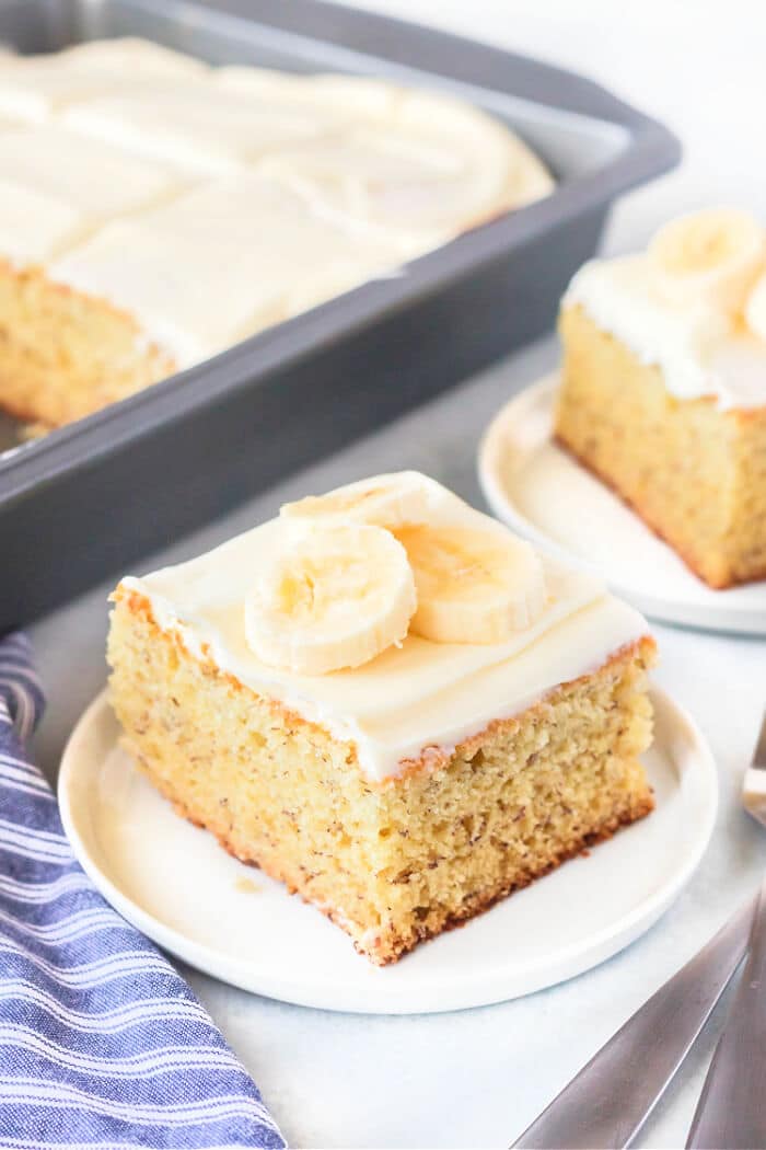 BANANA CAKE WITH CREAM CHEESE FROSTING