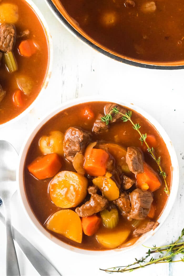 BEEF AND GUINNESS STEW