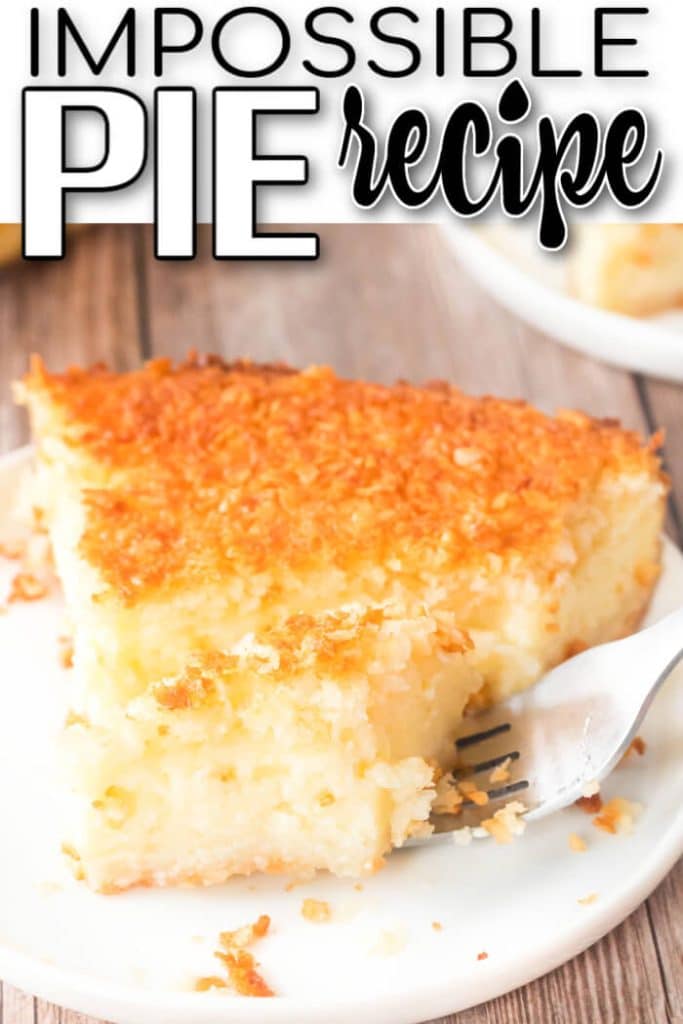 EASY IMPOSSIBLE PIE