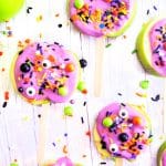 HALLOWEEN CANDY APPLE SLICES