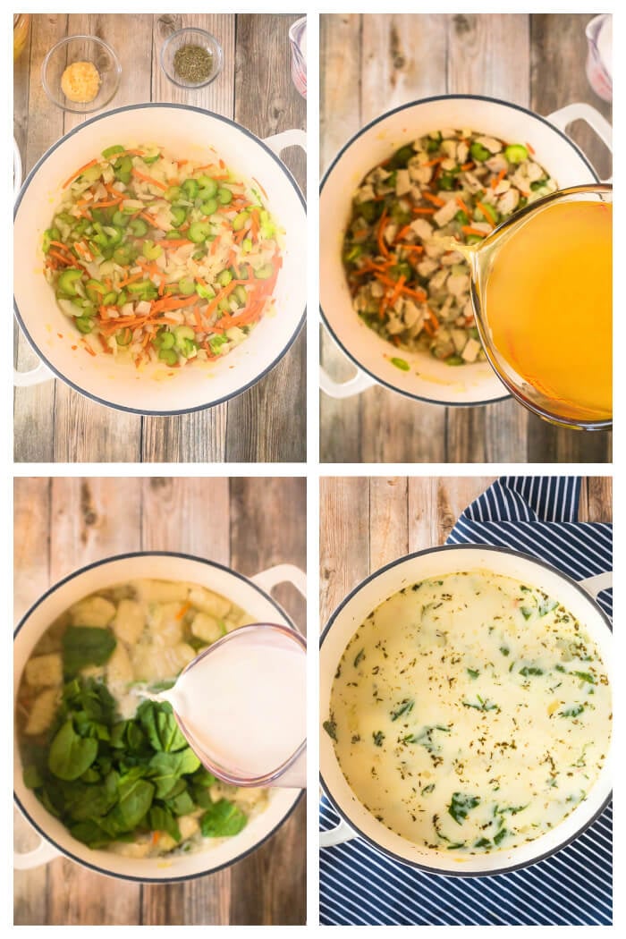 HOW TO MAKE CHICKEN GNOCCHI SOUP