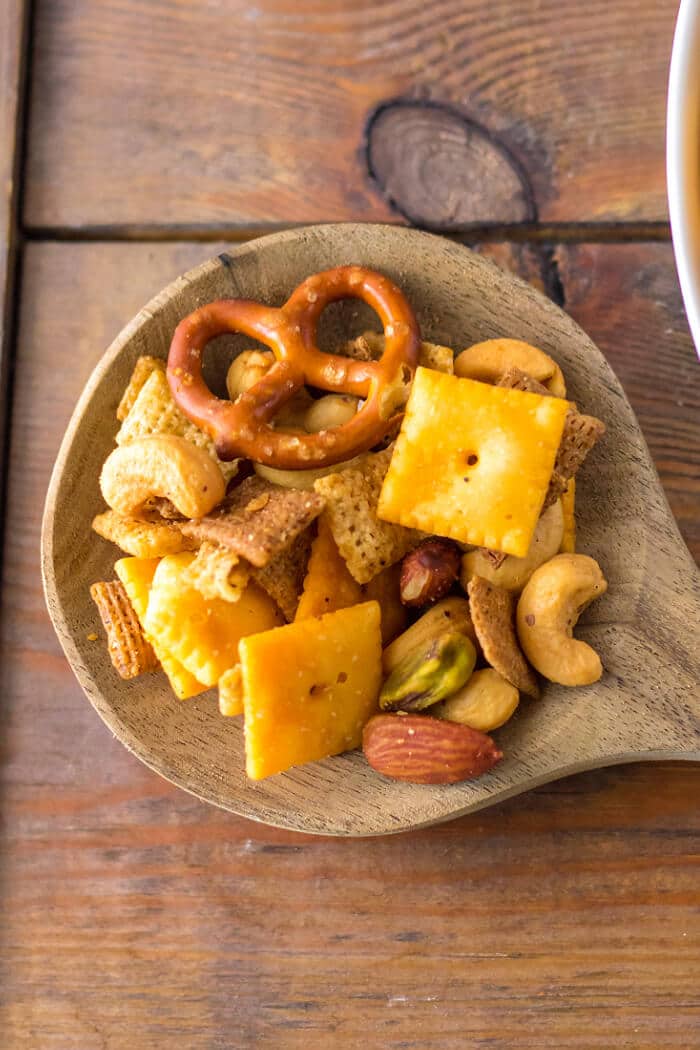 RECIPE FOR CHEX MIX IN THE CROCK POT