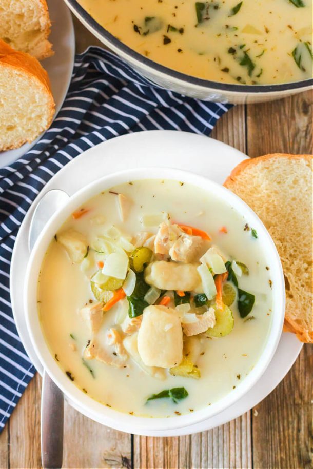 Chicken Gnocchi Soup - Mama Loves Food