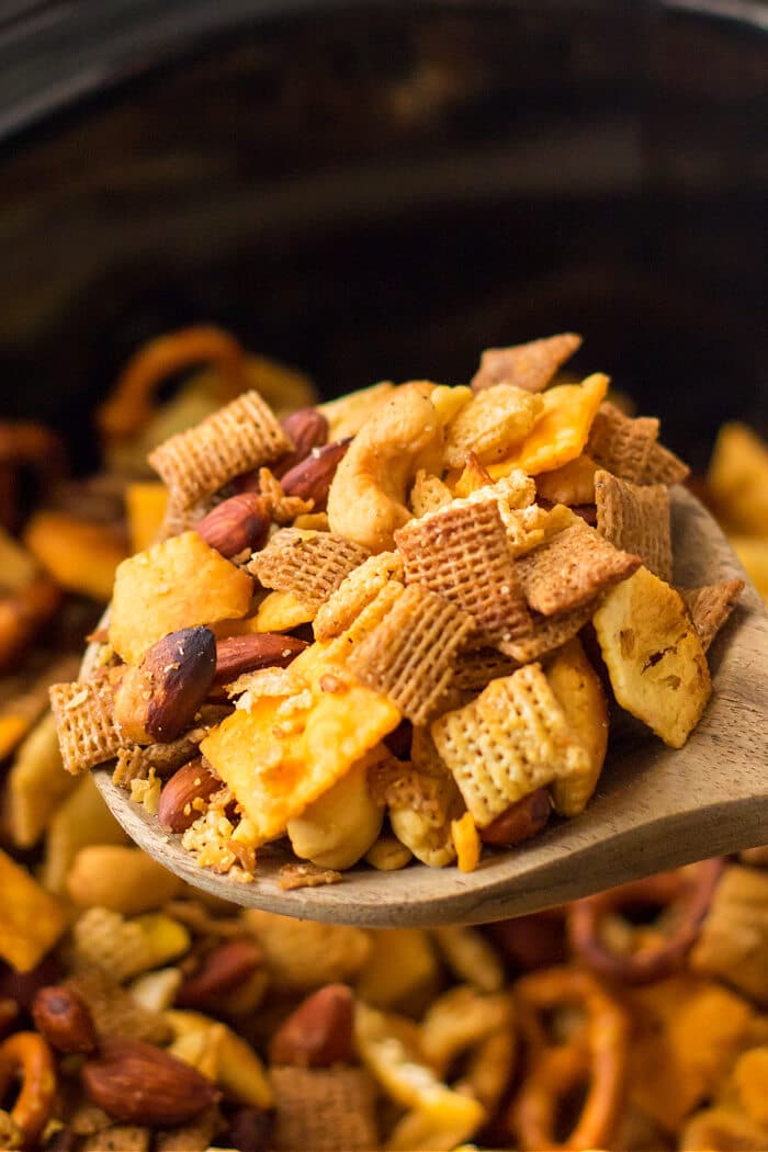 SLOW COOKER CHEX MIX