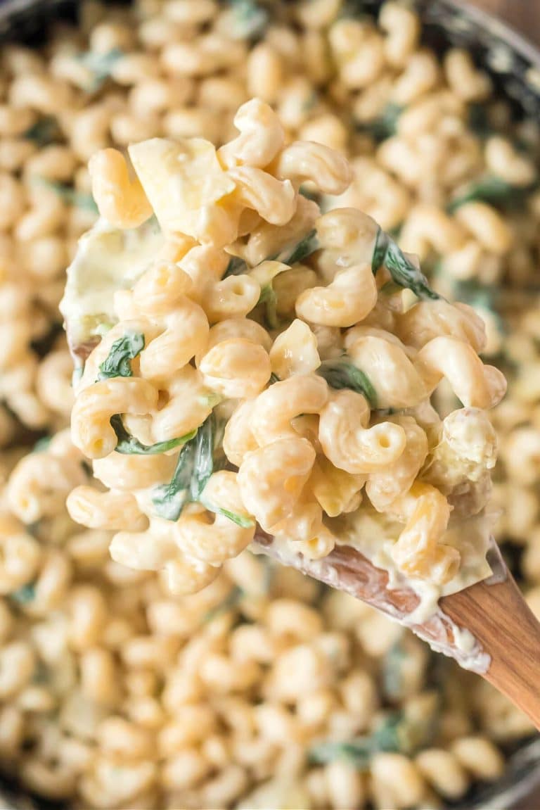 SPINACH ARTICHOKE PASTA
